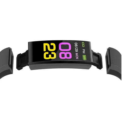 TRAINERTHERMOBK Relojes inteligentes y deportivos 2,44 cm (0.96") LCD Digital Negro - Imagen 4