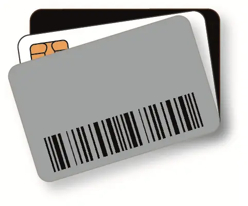 104524-801 tarjeta de acceso Tarjeta de acceso magnética Activo