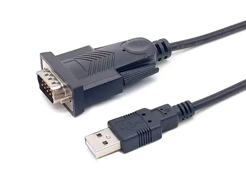 Cable USB-A a serie (DB9), M/M, 1,5 m - Imagen 1