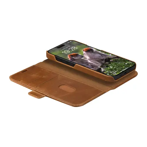 Lynge funda para teléfono móvil Folio Marrón - Imagen 2