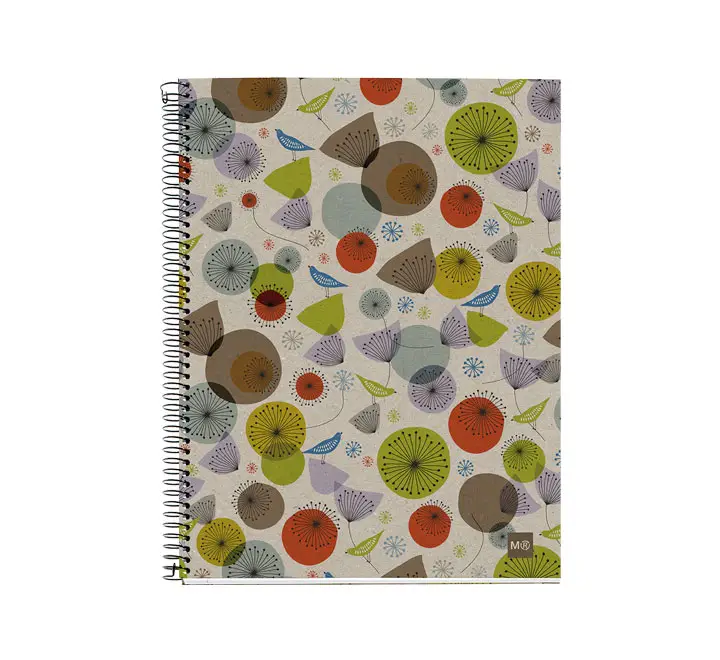 NOTEBOOK 4 MIQUEL RIUS ECOBIRDS A5 5X5 120H