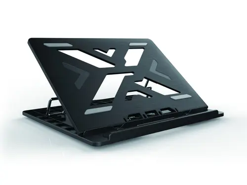 ERGO Laptop Cooling Stand Soporte para ordenador portátil Negro 39,6 cm (15.6") - Imagen 1