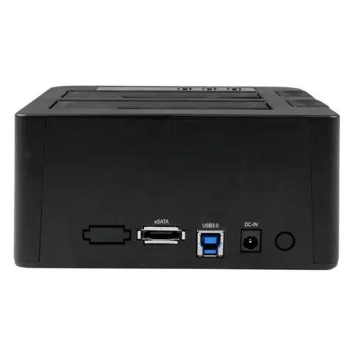 Duplicador USB 3.0 (5Gbps) o eSATA de Discos Duros de 2 Bahías, Independiente, Clonador Copiador de SSD o HDD SATA III de 2,5/3,5", Estación de Acoplamiento de HDD - Imagen 3