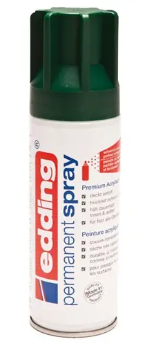 Permanent Spray pintura acrílica 200 ml Verde Bote de spray