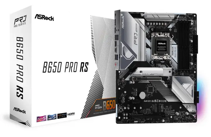 B650 Pro RS AMD B650 Zócalo AM5 ATX