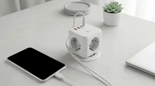 MDCUBE20W cargador de dispositivo móvil Blanco - Imagen 6