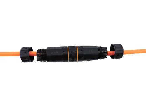 221162 cambiador de género para cable RJ-45 Negro, Naranja - Imagen 4