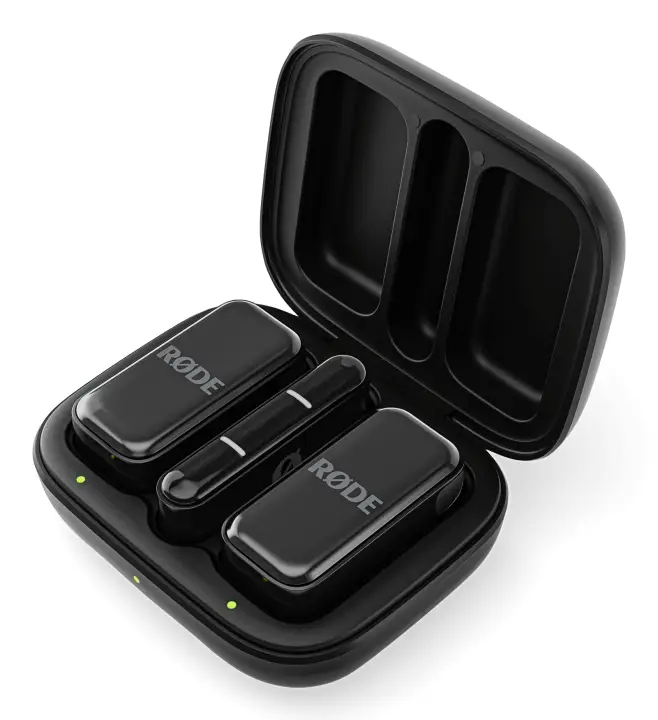 Wireless Micro Negro Micrófono con pinza de enganche