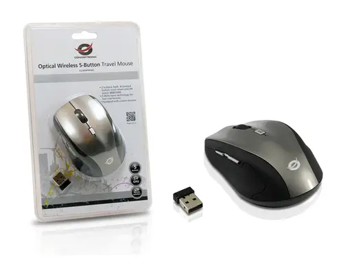CLLM5BTRVWL ratón Viajes mano derecha RF inalámbrico Óptico 1600 DPI - Imagen 6