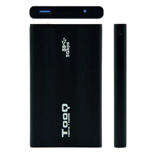 TQE-2524B caja para disco duro externo Caja de disco duro (HDD) Negro 2.5" - Imagen 3