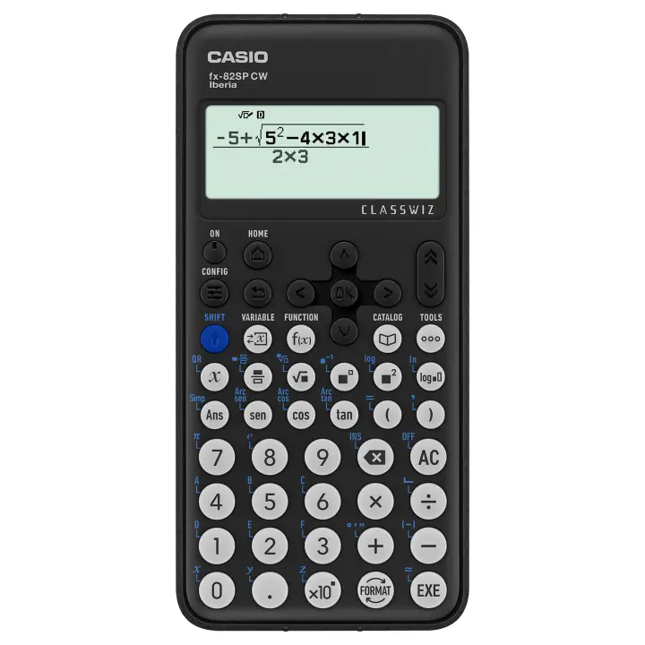 FX-82SPX CW calculadora Bolsillo Calculadora científica Negro
