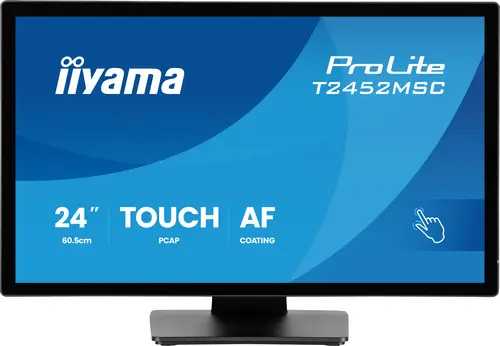 ProLite T2452MSC-B2 pantalla para PC 61 cm (24") 1920 x 1080 Pixeles Full HD Pantalla táctil Negro - Imagen 3