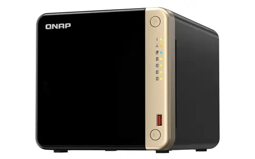 TS-464 NAS Torre Intel® Celeron® N5095 8 GB DDR4 0 TB QNAP QTS Negro - Imagen 4