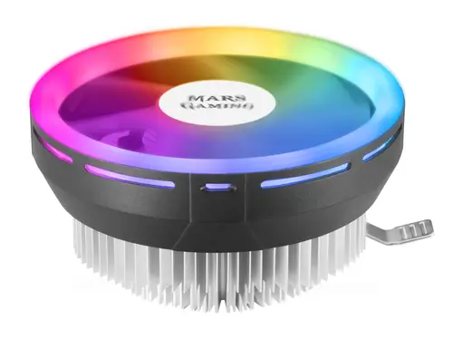MCPU120, Disipador CPU RGB TDP 120W, Silencioso PWM 12cm, Perfil Bajo - Imagen 1