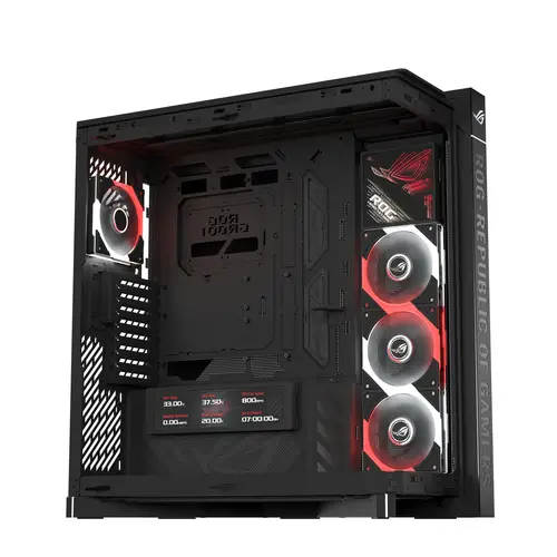 ROG CRONOX GR801 CURVE TG ARGB BLACK Midi Tower Negro - Imagen 10