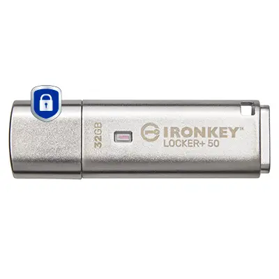 IronKey 32GB IKLP50 AES USB, w/256bit Encryption