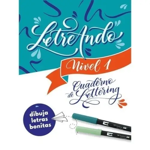 CUADERNO TOMBOW LETTERING LETREANDO 1