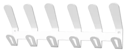 PERCHERO PARED EC/02 6 COLGADORES BLANCO