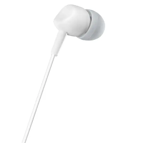 Kooky Auriculares Alámbrico Dentro de oído Llamadas/Música Gris, Blanco - Imagen 1