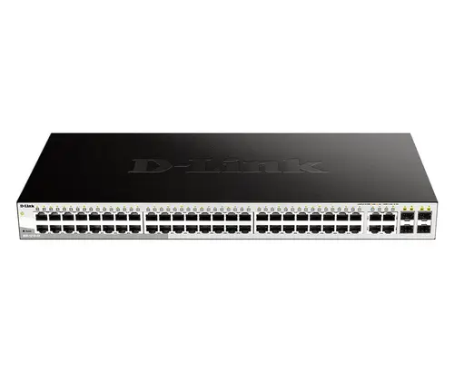 DGS-1210-52 Gestionado L2 Gigabit Ethernet (10/100/1000) 1U Negro - Imagen 1