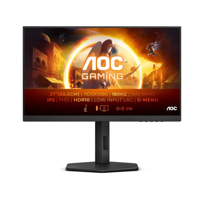 G4 27G4X pantalla para PC 68,6 cm (27") 1920 x 1080 Pixeles Full HD LED Negro