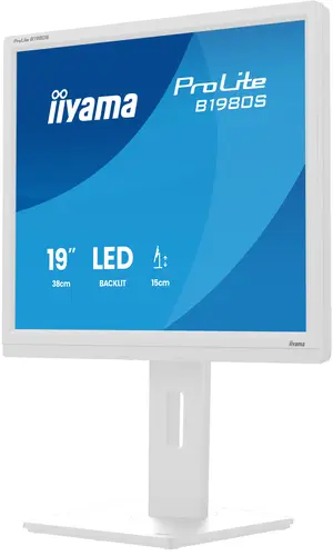 ProLite B1980S-W1 pantalla para PC 48,3 cm (19") 1280 x 1024 Pixeles SVGA LED Blanco - Imagen 8