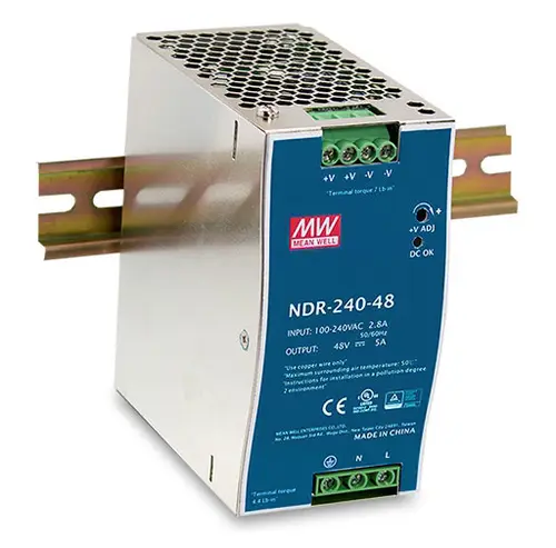DIS-N240-48 unidad de fuente de alimentación 240 W Acero inoxidable - Imagen 1