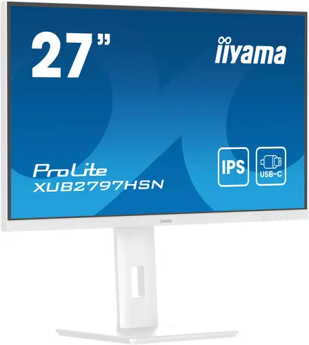 ProLite XUB2797HSN-W2 pantalla para PC 68,6 cm (27") 1920 x 1080 Pixeles Full HD LED Blanco - Imagen 6