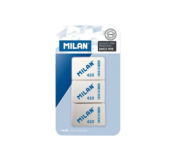 BLISTER 3 GOMAS MILAN MIGA DE PAN 420 BMM9221