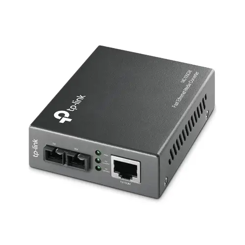 MC100CM convertidor de medio 100 Mbit/s 1310 nm Multimodo Negro - Imagen 1
