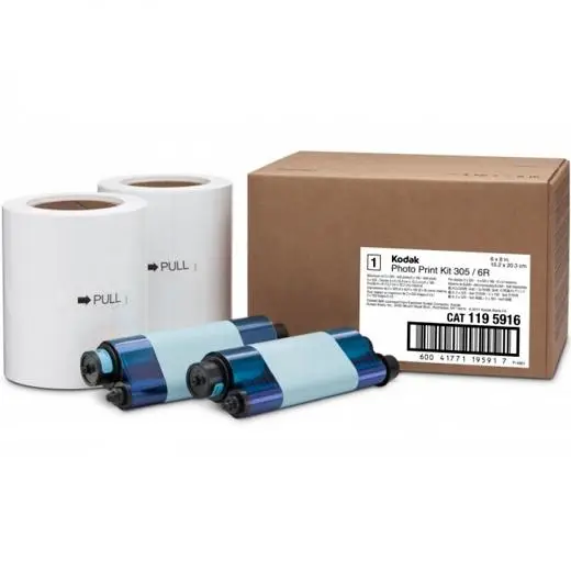 KODAK PAPEL FOTOGRÁFICO ROLLOS 10X15/15X20 PARA IMPRESORA 305