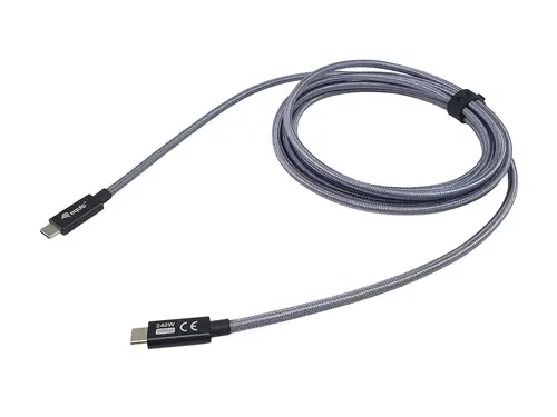 128427 cable USB USB 3.2 Gen 2x2 2 m USB C Negro - Imagen 3