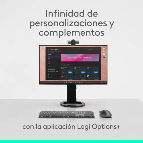 MX Master 4, ratón inalámbrico ergonómico con respuesta háptica avanzada, desplazamiento ultrarrápido, carga USB-C, Bluetooth, Windows, macOS grafito - Imagen 21