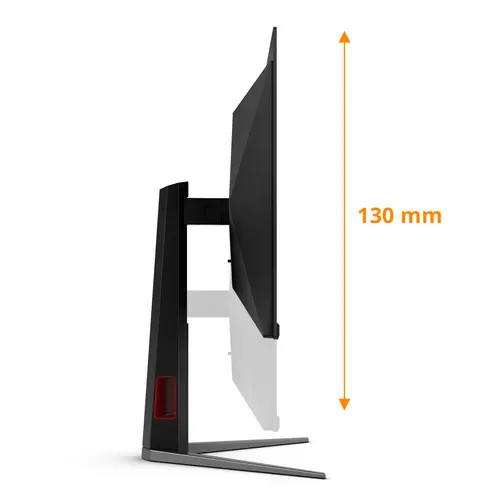 G4 Q27G4ZD pantalla para PC 67,3 cm (26.5") 2560 x 1440 Pixeles Quad HD QD-OLED Negro, Rojo - Imagen 3
