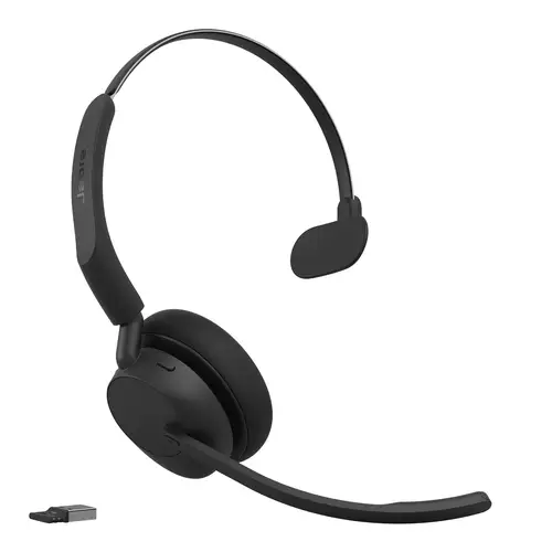 Evolve3 45 Auriculares Inalámbrico Diadema Oficina/Centro de llamadas USB tipo A Bluetooth Negro - Imagen 2