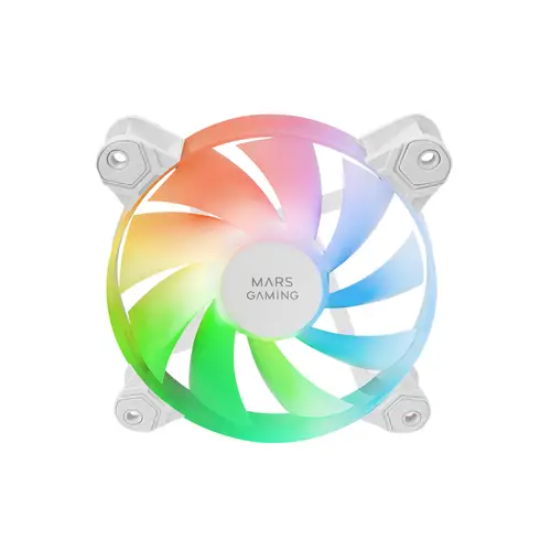 MF-4A Carcasa del ordenador Ventilador 12 cm Blanco 4 pieza(s) - Imagen 3