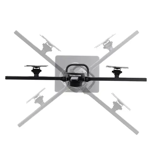 Soporte de Escritorio de Travesaño para Dos Monitores de 27 Pulgadas - Capacidad de 12kg - Soporte VESA de 75x75 o 100x100 - Ajustable - Imagen 8