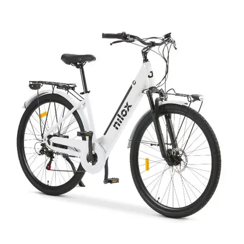 NXEBJ7WH bicicleta eléctrica Blanco Aluminio 71,1 cm (28") 27,5 kg Litio - Imagen 4