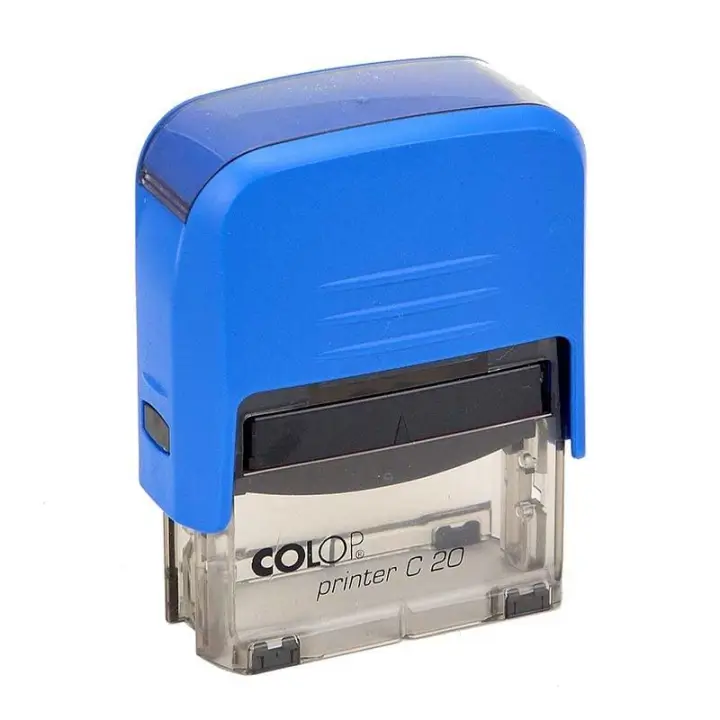 COLOP SELLO PRINTER C20 FORMULA  PAGADO  ALMOHADILLA E/20 14X38MM AZUL