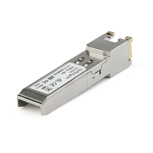 Módulo Transceptor SFP Compatible con el Modelo SFP-1G-T de Dell EMC - 1000BASE-T - SFP a RJ45 Cat6 / Cat5e - SFP Ethernet Gigabit de 1Gb - RJ45 - 100m - Imagen 2