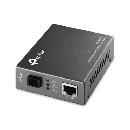 MC112CS convertidor de medio 1000 Mbit/s 1550 nm Negro - Imagen 1