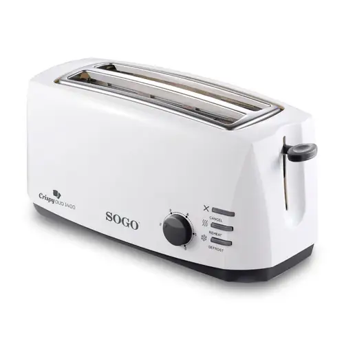TOS-SS-5485 tostadora 6 2 rebanada(s) 1400 W Blanco - Imagen 3