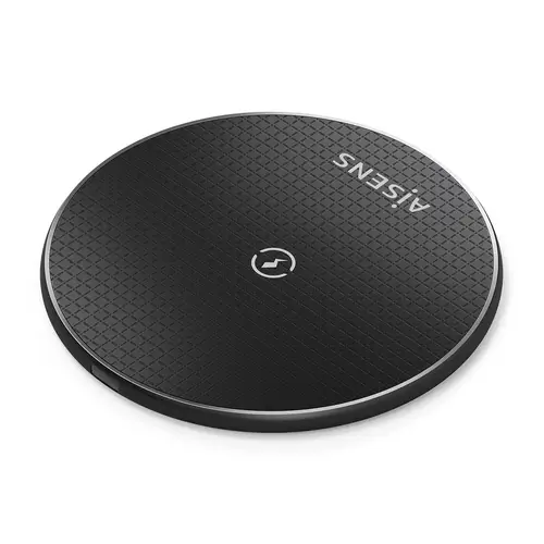 Cargador Inalambrico USB-C 15W Para Movil, Negro - Imagen 2