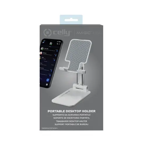 Magic Desk Soporte pasivo Teléfono móvil/smartphone, Tablet/UMPC Blanco - Imagen 5