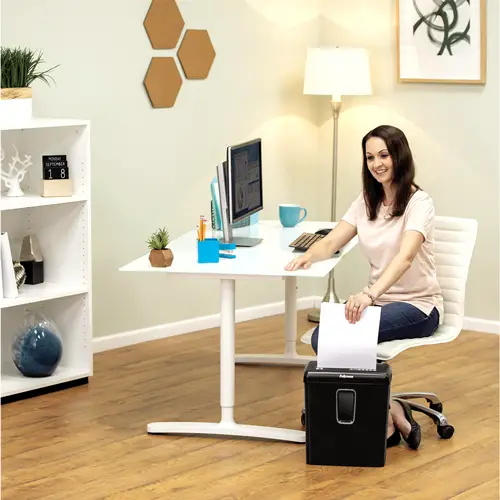 Powershred P-30C triturador de papel Corte cruzado 22 cm Negro - Imagen 5