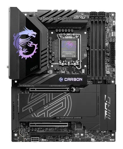 MPG Z890 CARBON WIFI placa base Intel Z890 LGA 1851 (Socket V1) ATX - Imagen 2