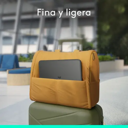 Combo Touch, Funda con Teclado, iPad Pro 11 Pulgadas (M4)(2024) - Teclado retroiluminado extraíble con Soporte abatible, Escritura cómoda, Modo Multiuso, Disposición QWERTY Español - Grafito - Imagen 7