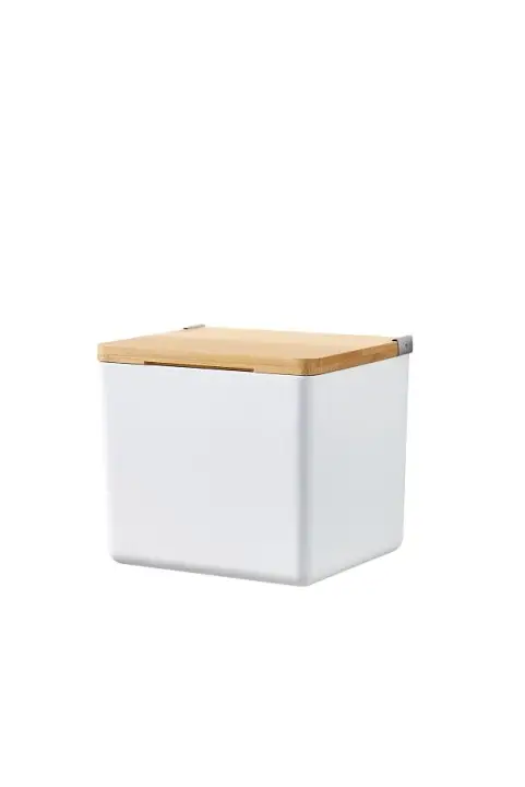 BABOO Beige, Blanco Plástico Organizador de baño
