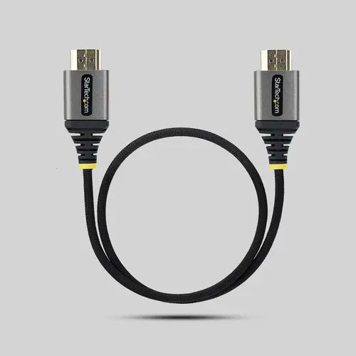 CABLE HDMI CERTIFICADO DE ALTA ACCS VELOCIDAD DE 50CM - 4K 60HZ - Imagen 5
