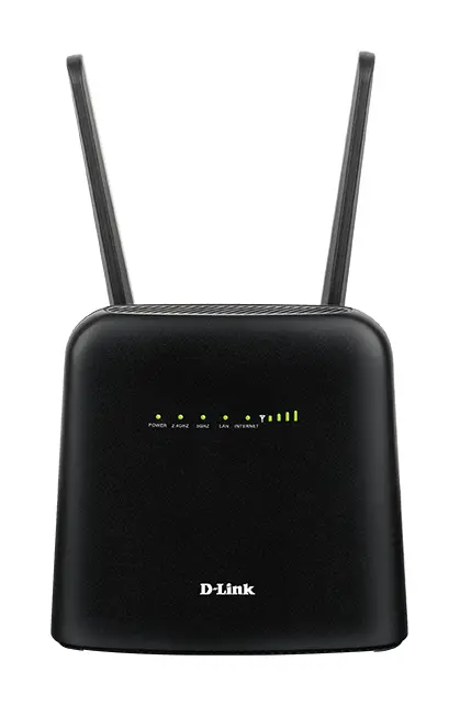DWR-960 router inalámbrico Gigabit Ethernet Doble banda (2,4 GHz / 5 GHz) 4G Negro